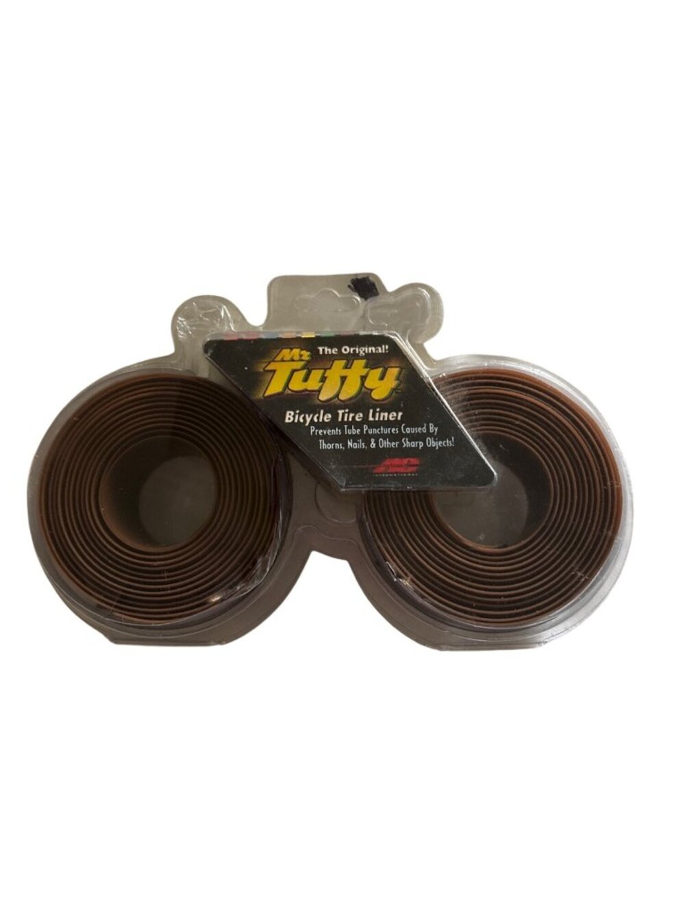 Mr. Tuffy Original Bicycle Tire Liner For Puncture Protection Brown